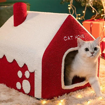Casa Cama Térmica para Mascotas - Villa Cerrada Invierno - Image 15