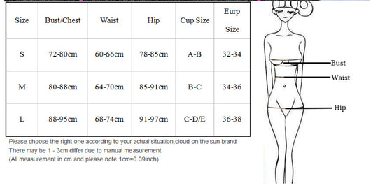 Bikini Bandage Bicolor con Cortes Laterales - Image 37