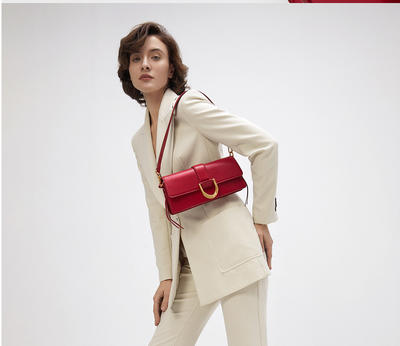 Bolso Bandolera con Hebilla Herradura - Diseño Elegante - Image 7