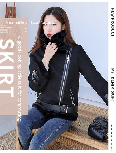 Abrigo Acolchado de Invierno para Mujer con Forro de Lana Sherpa - Image 10