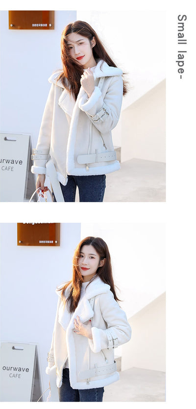 Abrigo Acolchado de Invierno para Mujer con Forro de Lana Sherpa - Image 16