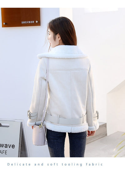 Abrigo Acolchado de Invierno para Mujer con Forro de Lana Sherpa - Image 17