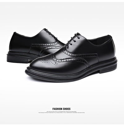 Zapatos de Cuero Brogue Ejecutivo para Otoño e Invierno - Image 21