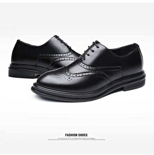Zapatos de Cuero Brogue Ejecutivo para Otoño e Invierno - Image 21