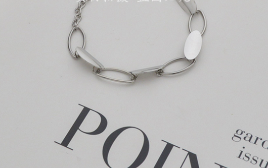 Pulsera de Conexión Oval - Diseño de Personalidad - Image 8