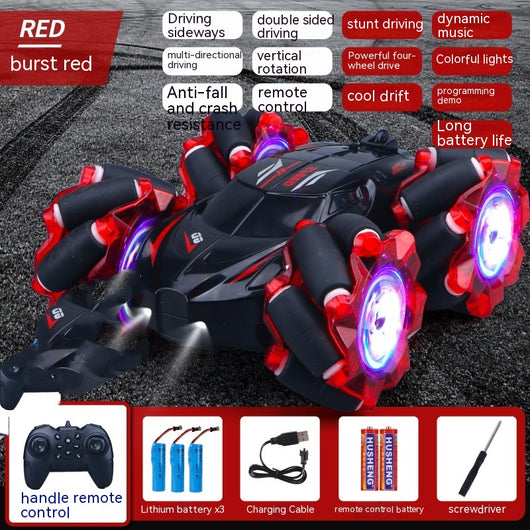 Auto de Control Remoto 24G 4x4 con Luces, Música y Giros de 360° - Image 17