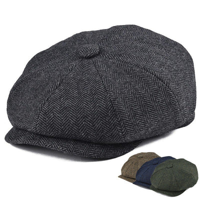 Gorra Newsboy Vintage de Twill - Estilo Casual Trendy - Image 16