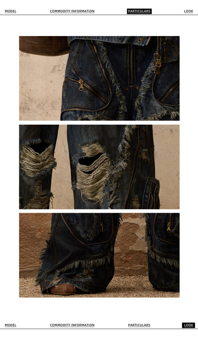 Jeans Estructura Alien Mujer con Detalles Textiles - Image 12