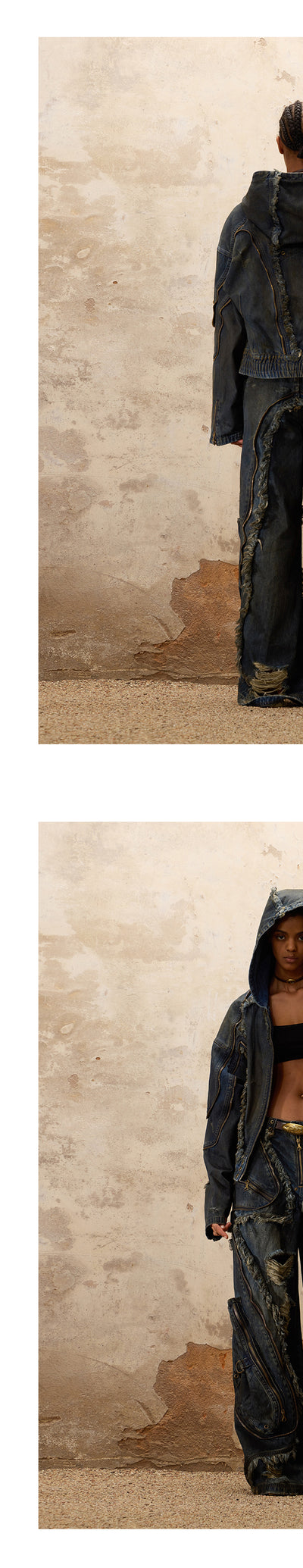 Jeans Estructura Alien Mujer con Detalles Textiles - Image 15