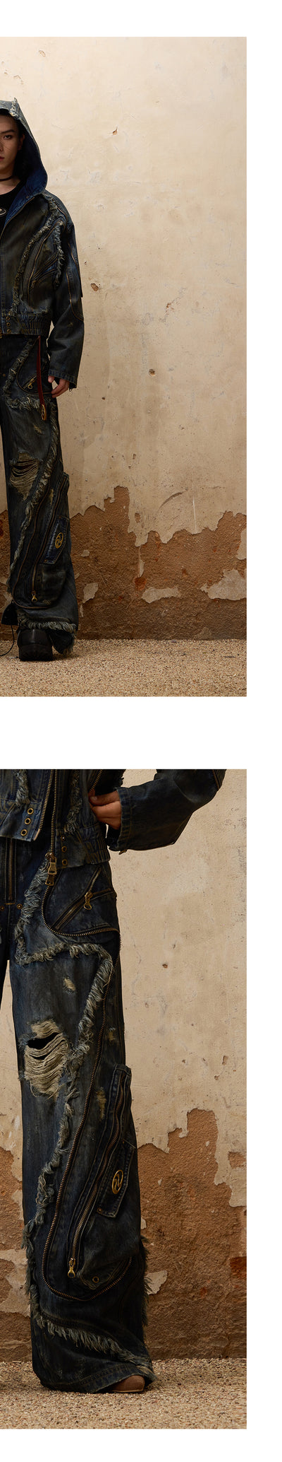 Jeans Estructura Alien Mujer con Detalles Textiles - Image 18