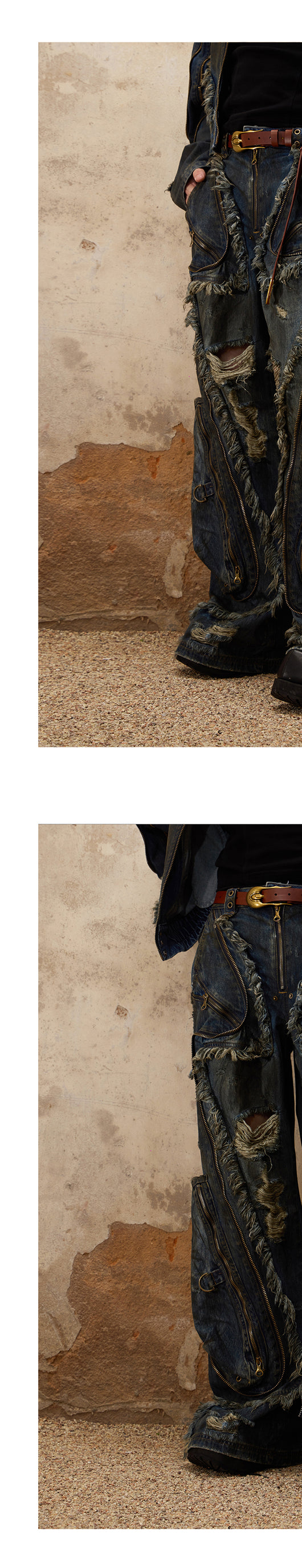 Jeans Estructura Alien Mujer con Detalles Textiles - Image 19