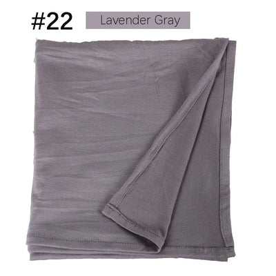 Bufanda de Jersey de Algodón Mercerizado con Puntas Cerradas - Image 109