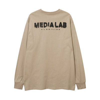 Sudadera Holgada Estampado Conejo Cuello Redondo Manga Larga - Image 22