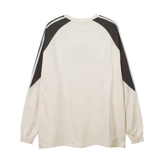Camiseta Manga Larga con Bordado de Letras para Hombre - Image 21