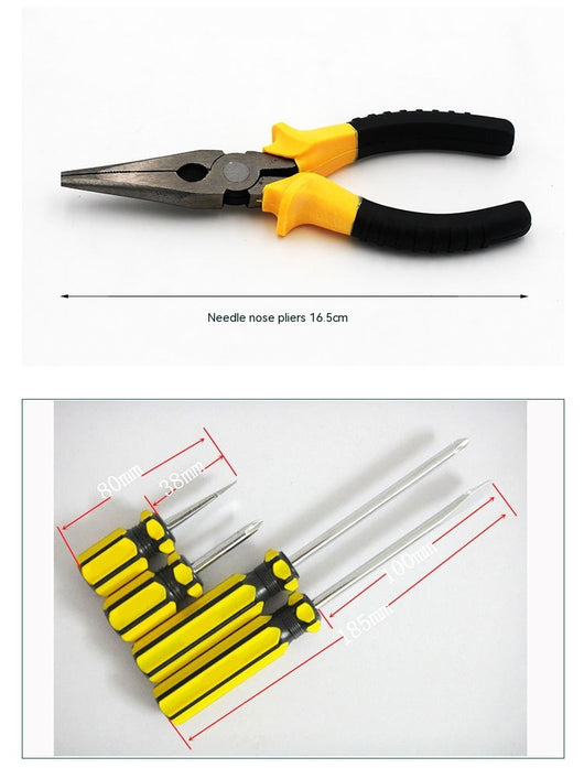 Kit de Herramientas 13 Piezas Multiusos para Auto y Hogar con Alicates de Punta Fina - Image 13