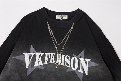 Playera Manga Larga Hombre con Estampado de Letras - Image 29