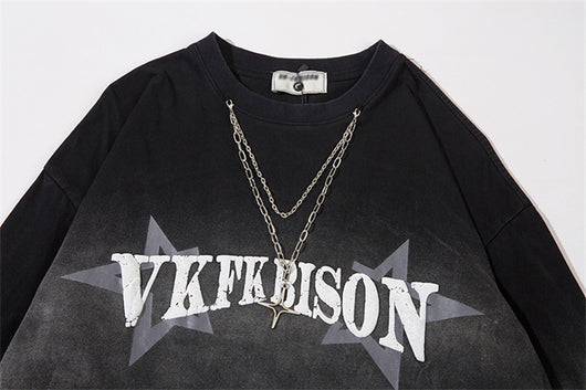 Playera Manga Larga Hombre con Estampado de Letras - Image 29