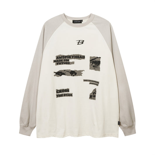 Playera Estampada con Patrón de Letras para Hombre - Image 27