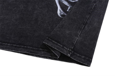 Playera para Hombre con Estampado de Mariposa y Hueso - Image 18