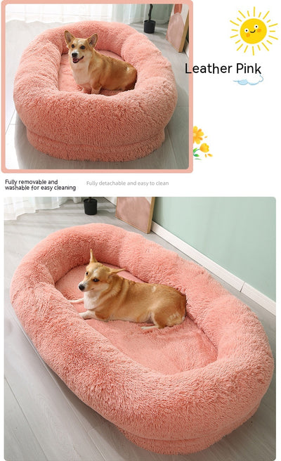 Cama Térmica Premium para Mascotas Grandes - Cojín Desmontable y Lavable - Image 15