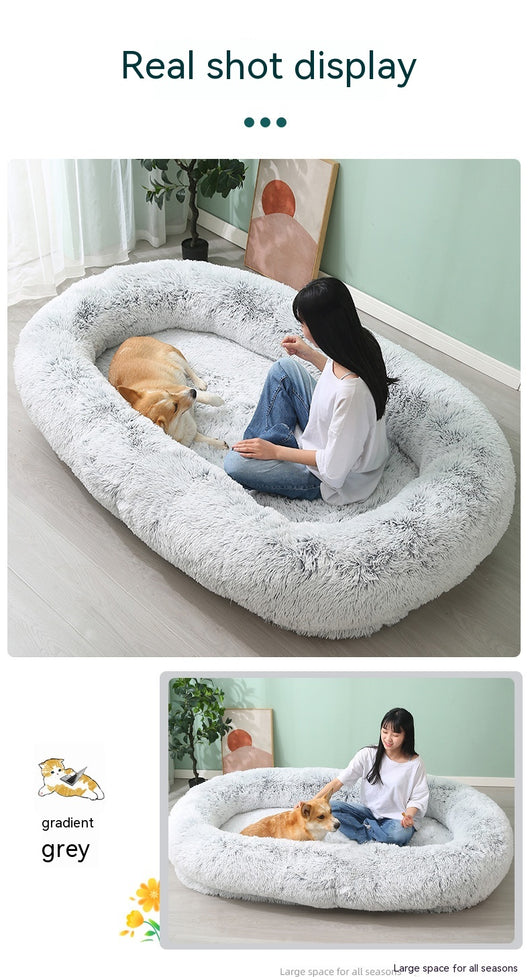 Cama Térmica Premium para Mascotas Grandes - Cojín Desmontable y Lavable - Image 21