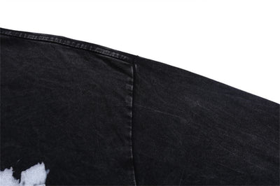 Playera Negra Estampada Black Knight Cuello Redondo para Hombre - Image 9