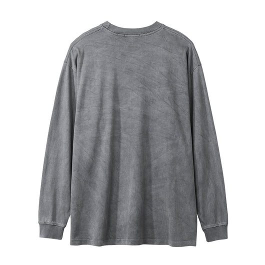 Camiseta Manga Larga Desteñida para Hombre - Image 22