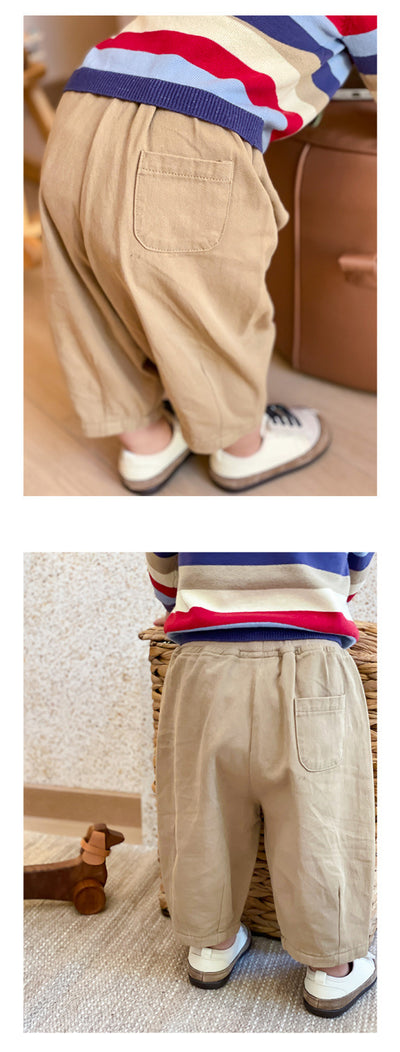 Pantalones Holgados Estilo Japonés para Bebé - Primavera y Otoño - Image 17