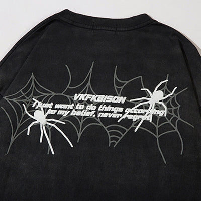 Playera Casual con Diseño de Araña para Hombre - Image 14