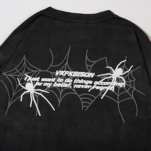 Playera Casual con Diseño de Araña para Hombre - Image 14