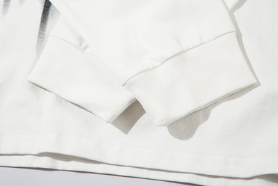 Camiseta de Algodón para Hombre con Parche Decorativo de Mariposa - Image 17