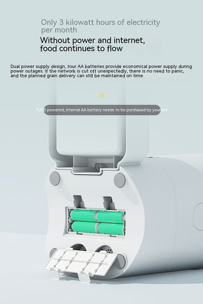 Comedero Automático Inteligente para Mascotas 6L con WiFi y Control Remoto - Image 15