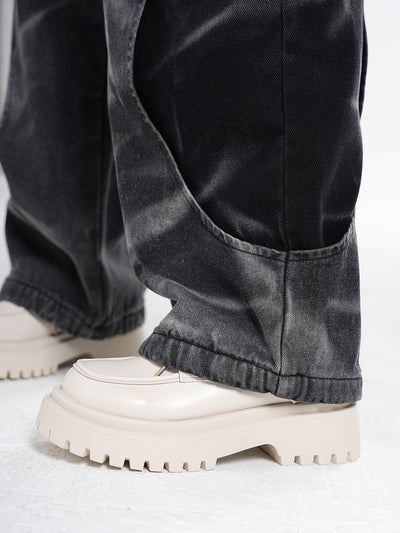Pantalones Denim Clásicos con Costuras Decorativas para Mujer - Image 25