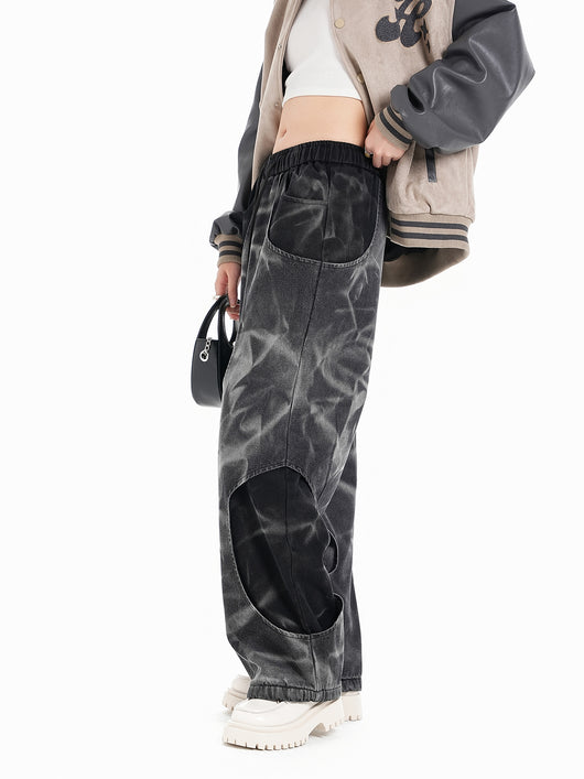 Pantalones Denim Clásicos con Costuras Decorativas para Mujer - Image 26