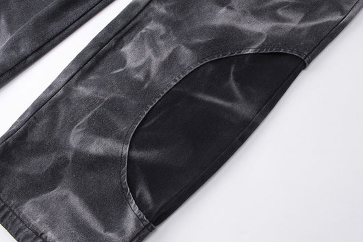 Pantalones Denim Clásicos con Costuras Decorativas para Mujer - Image 36