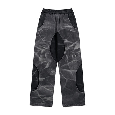 Pantalones Denim Clásicos con Costuras Decorativas para Mujer - Image 40