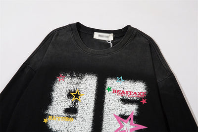 Camiseta de Algodón para Hombre con Estampado de Letras - Image 21
