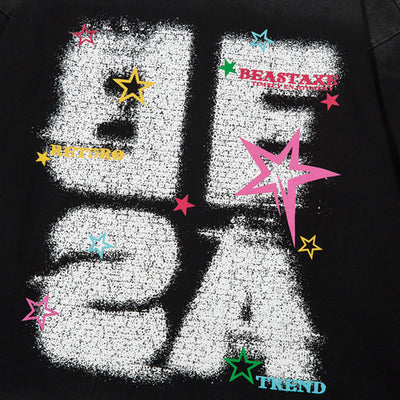 Camiseta de Algodón para Hombre con Estampado de Letras - Image 26