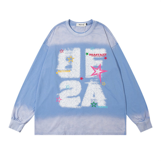 Camiseta de Algodón para Hombre con Estampado de Letras - Image 27