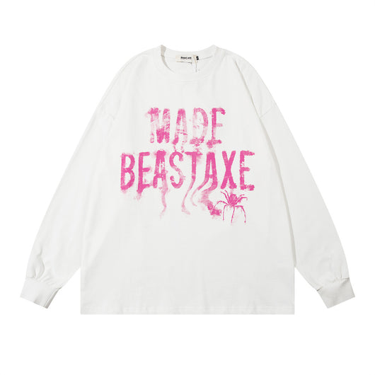 Playera Manga Larga con Estampado de Letras para Hombre - Image 19