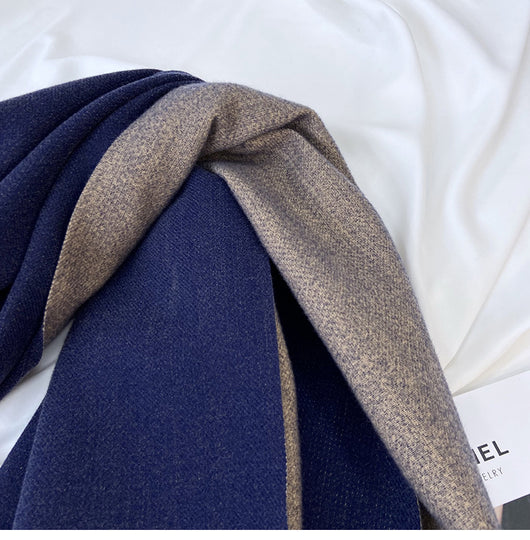 Bufanda de Cachemira para Mujer - Combinación de Colores Otoño Invierno - Image 64