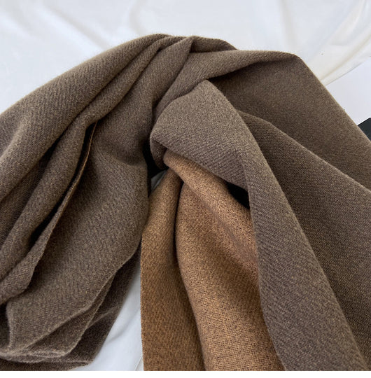 Bufanda de Cachemira para Mujer - Combinación de Colores Otoño Invierno - Image 68