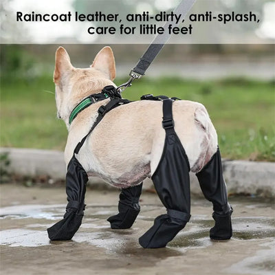 Botas Impermeables para Perros con Ajuste Seguro - Protección Patas Respirable - Image 16