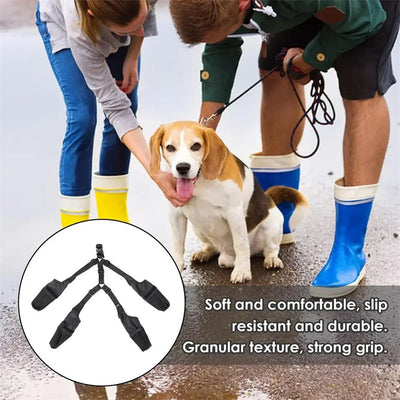 Botas Impermeables para Perros con Ajuste Seguro - Protección Patas Respirable - Image 26