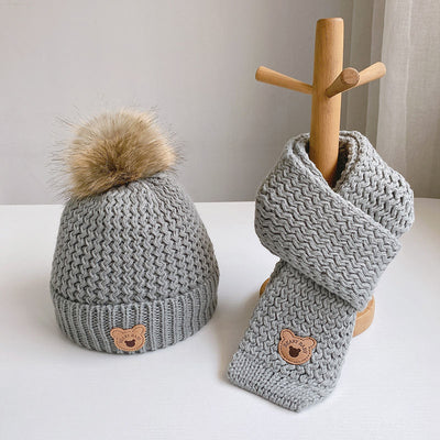Conjunto Infantil Gorro y Bufanda Térmica con Forro de Terciopelo - Image 19