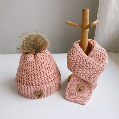 Conjunto Infantil Gorro y Bufanda Térmica con Forro de Terciopelo - Image 22