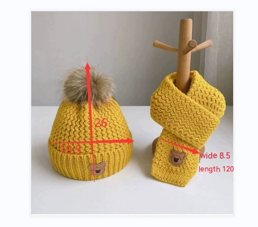 Conjunto Infantil Gorro y Bufanda Térmica con Forro de Terciopelo - Image 25