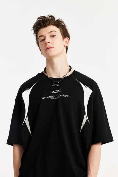 Playera Estampada de Moda Simple Manga Corta para Hombre - Image 16