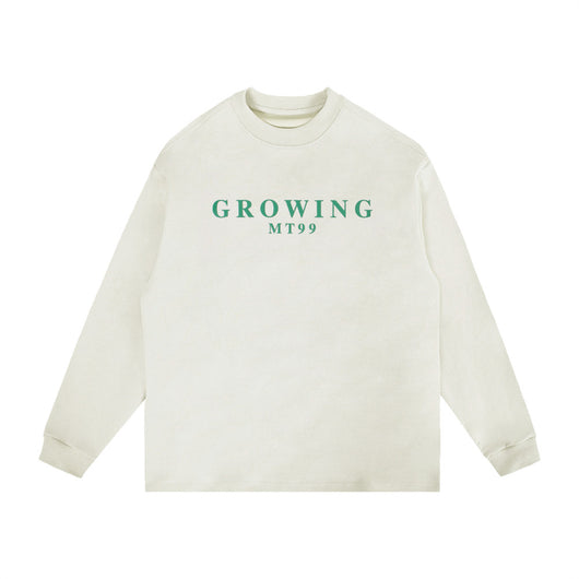 Camiseta Manga Larga con Estampado Letras Americana - Image 17