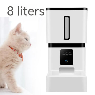 Comedero Automático Inteligente para Gatos con WiFi y Dosificación Programable 8L - Image 13